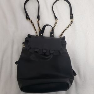 Mini Leather Backpack